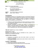 Tema acerca de el Sexo y genero.