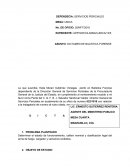 DICTAMEN DE BALISTICA FORENSE.