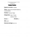 Edades filosofia- Tema: Historia de la Filosofía Moderna y Contemporánea.
