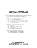 HABILIDADES Y CARACTERISTICAS DE LA GENERACION X Y Y IDONEAS PARA SUS DESEMPEÑOS LABORALES