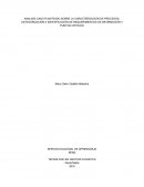 Tema- ANALISIS CASO PLANTEADO SOBRE LA CARACTERIZACIÓN DE PROCESOS, CATEGORIZACIÓN E IDENTIFICACIÓN DE REQUERIMIENTOS DE INFORMACIÓN Y PUNTOS CRITICOS