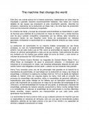 La máquina que cambió la mundo.