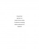 Propuesta de emprendimiento, departamento de marketing.