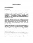 Proyecto de investigación.Planteamiento del Problema