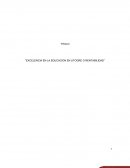 Calidad de la educación y la rentabilidad.