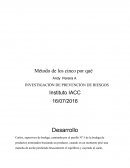 INVESTIGACIÓN DE PREVENCIÓN DE RIESGOS