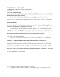 FUNDAMENTOS DE SISTEMAS OPERATIVOS. Página 1