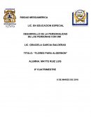 Flores para alergon.