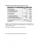 ESTIMACIÓN DE PRECIO MERCADO INTERNACIONAL (CHILE).