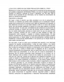 Cuál es el derecho que debe prevalecer sobre el otro?