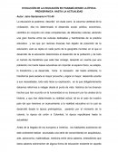 Evolución de la educación en Panamá.