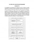 El Papel de los Datos Secundarios