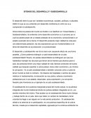 Desarrollo y subdesarrollo.