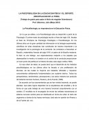 LA PSICOFISIOLOGIA EN LA EDUCACION FÍSICA Y EL DEPORTE. (RECOPILACION DE LA TESIS)