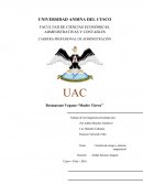 Proyecto - restaurante vegano.