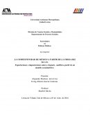 LA COMPETITIVIDAD DE MÉXICO A PARTIR DE LA FIRMA DEL TLCAN.