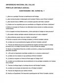 PERITAJE CONTABLE JUDICIAL.