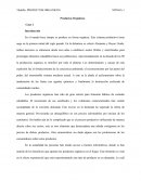 Tema: Productos Orgánicos.