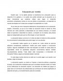 Educacion por niveles