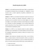 Filosofía Educativa de la UNEFA