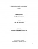 TRABAJO ESCRITO SOBRE EL DOCUMENTAL LA TOMA