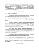 CONTRATO DE COMISION MERCANTIL.