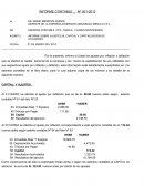 Informe contable SOBRE AJUSTES AL CAPITAL Y CAPITALIZACION DE UTILIDADES.