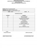 Inventario de salon.