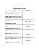 COTIZACION INSTRUMENTOS MUSICALES.