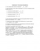 Cuestionario. Terremotos devastadores