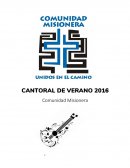 Unas Misiones / cantoral