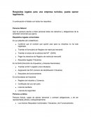Requisitos legales para una empresa turística, pueda operar legalmente..
