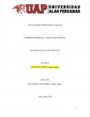 Trabajo final de matematica