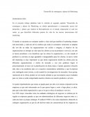 Desarrollo de estrategias y planes de Marketing.