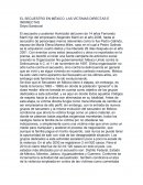 EL SECUESTRO EN MÉXICO. LAS VÍCTIMAS DIRECTAS E INDIRECTAS