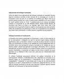 Enfoque humanista.