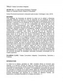 TITULO: Trabajo Comunitario Integrado..