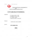 Contabilidad intermedia.