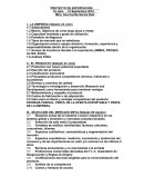 Puntos para proyecto de exportacion.