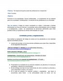 Práctica: “El Impacto del aporte social del profesional en el desarrollo.”