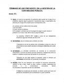 TÉRMINOS DE USO FRECUENTO EN LA GESTIÓN DE LA CONTABILIDAD PÚBLICA.