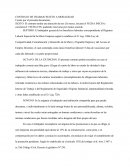 CONTRATO DE TRABAJO SUJETO A MODALIDAD.