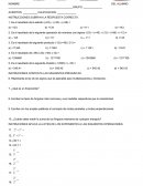 EVALUACION EXTRAORDINARIO - MATEMATICAS