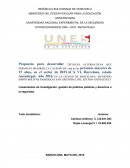 Lineamientos de investigación: gestión de políticas públicas y derechos a la seguridad.