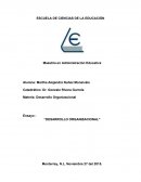 Ensayo : “DESARROLLO ORGANIZACIONAL”