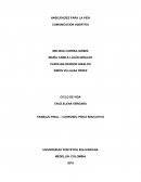 Comunicación asertiva.