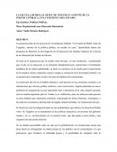 LA ESCUELA DE BELLAS ARTES DE TEJUPILCO AUSENTE DE LA POLÍTICA PÚBLICA, UNA CENICIENTA DEL ESTADO.