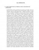 EL CONFLICTO. EL RENACIMIENTO DE LAS FORMAS ANTIGUAS DE RESOLVER CONFLICTOS.