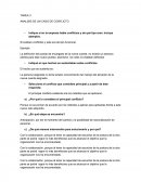 ANALISIS DE UN CASO DE CONFLICTO.