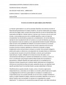 En torno a la noción de sujeto-objeto; praxis libertaria.